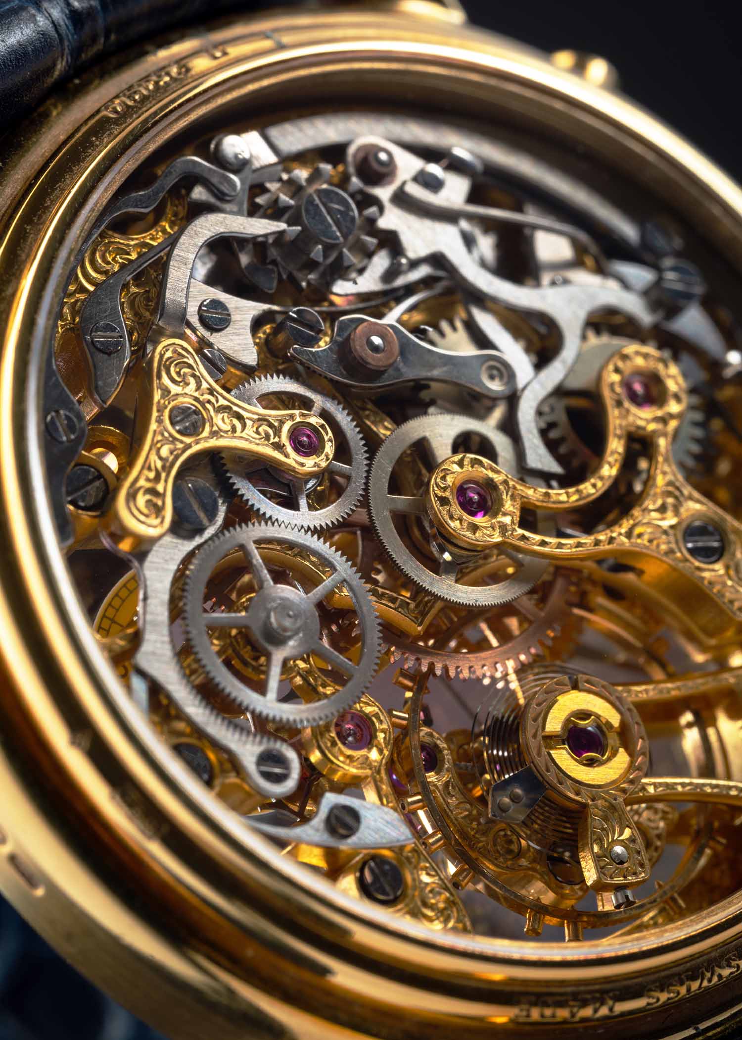 Audemars Piguet Skeleton Chronograph Yellow Gold 25563BA